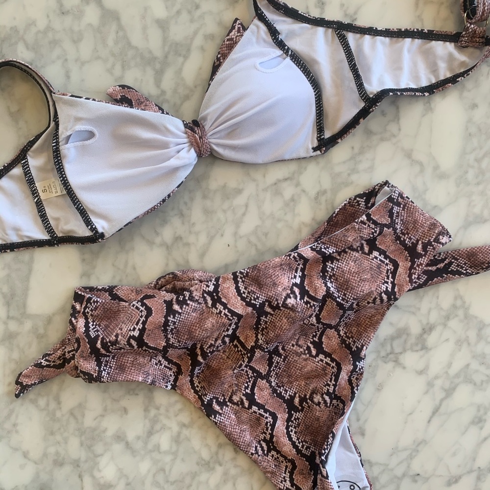 Blush Snake Bikini - Picture 4 of 5
